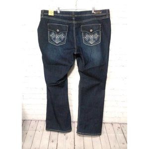 Royalty Slimmer Midrise Tummy Tuck Slim Boot Women's Plus Sz 24W (48x33)